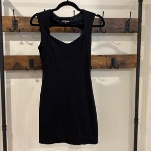 Ultra slimming Express little black dress